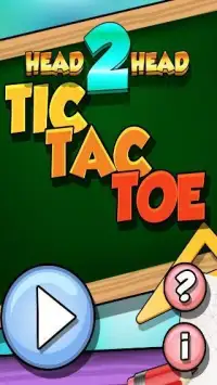 Tic Tac Toe - 2-Player Head to Head Tic-Tac-Toe Screen Shot 1