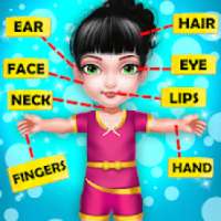 Our Body Parts - Human Body Part Learning for kids