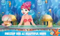 Mermaid Lady Wedding Makeover Game Screen Shot 3