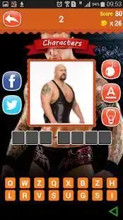 Wrestling Quiz Screen Shot 5