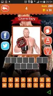 Wrestling Quiz Screen Shot 4