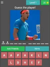 Guess the tennis player Screen Shot 13