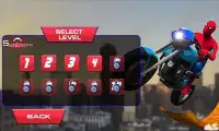 Spiderman Moto Bike Stunts - Mega Ramp Screen Shot 13