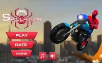 Spiderman Moto Bike Stunts - Mega Ramp Screen Shot 9