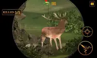 Sniper Deer Hunt:jungle hunt Screen Shot 5
