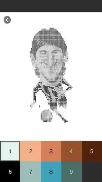 Football Stars Pixel Art Screen Shot 0