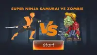 super ninja samurai adventure vs zombies Screen Shot 6