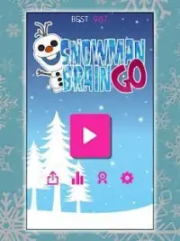 Snowman Brain GO Screen Shot 1