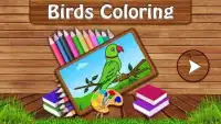 Birds Coloring - Coloring games for kids Screen Shot 26
