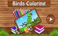Birds Coloring - Coloring games for kids Screen Shot 15