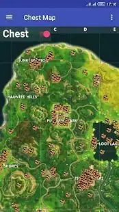 Fortnite Battle Royale Mobile map Screen Shot 1