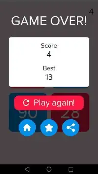 BIG Number? - Tap on Biggest Number Game 2018 Screen Shot 0