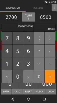 SideDeck Life Point Calculator Screen Shot 3