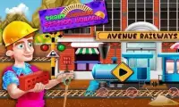 Train Railway Station Builder: Subway Craft & Ride Screen Shot 4