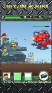 Crazy Tower Defense - Defend The Tank Heros Screen Shot 1