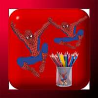 the heroes spider coloringbook for kids