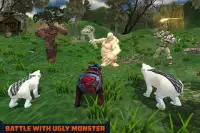 Robotic Polar Bear Vs Ugly Monsters Screen Shot 4