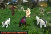 Robotic Polar Bear Vs Ugly Monsters Screen Shot 12