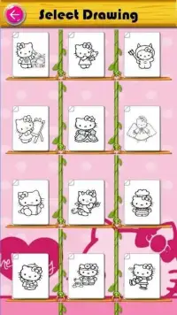 the queen kitty coloringbook for kids Screen Shot 6
