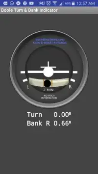 Boole Turn & Bank indicator Screen Shot 2