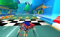 Sonic Cars Race: 3D Free Kart & Car Racing Game Screen Shot 7