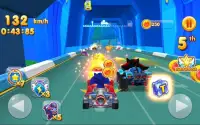 Sonic Cars Race: 3D Free Kart & Car Racing Game Screen Shot 4