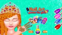 Nail Art Salon games for girls Manicure Padicure Screen Shot 0