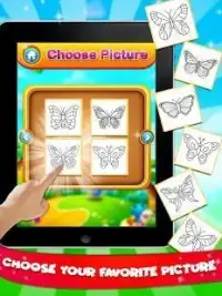 Butterfly Coloring Book For Kids & Toddlers Screen Shot 2