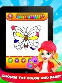 Butterfly Coloring Book For Kids & Toddlers Screen Shot 3