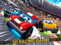 Cartoon Crash Cars Racing Screen Shot 5