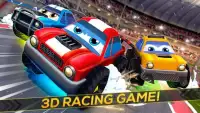 Cartoon Crash Cars Racing Screen Shot 2