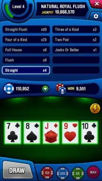 Video Poker IO Screen Shot 4