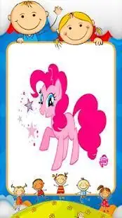 Coloring My Little pony Screen Shot 7