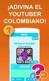 Adivina el youtuber Colombiano Screen Shot 2