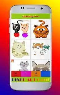 Cat Draw Color By Number Pixel Art 2018 Screen Shot 2