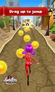 Subway Ladybug Run 3D Games Screen Shot 1