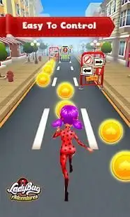 Subway Ladybug Run 3D Games Screen Shot 0