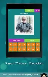 Game of Thrones (TV series) - Characters. Quiz. Screen Shot 10