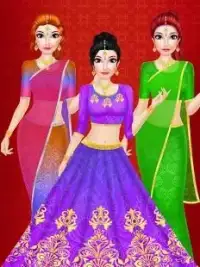 Indian doll marriage - wedding bride fashion salon Screen Shot 3