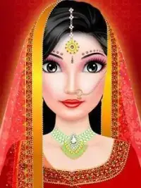 Indian doll marriage - wedding bride fashion salon Screen Shot 4