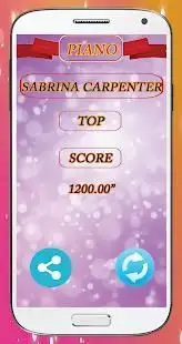 Sabrina piano Game Screen Shot 2