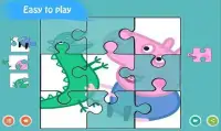 Pepa and Pig Jigsaw Puzzle Game para niños Screen Shot 1