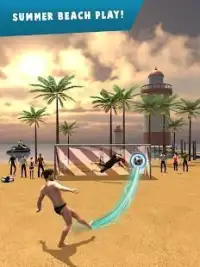 Free-kick Beach Soccer: Summer Football Tournament Screen Shot 8