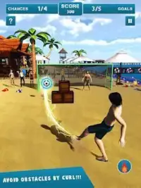 Free-kick Beach Soccer: Summer Football Tournament Screen Shot 4