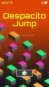 Jumping jump Cube Screen Shot 4