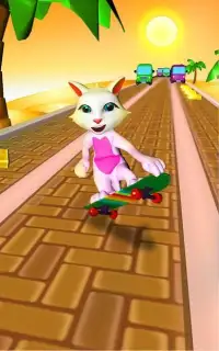 Tom Subway: Endless Cat Running Screen Shot 5