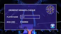 KBC in Hindi 2018 Quiz Game Screen Shot 1