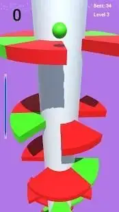 Helix Tower Ball 3D Screen Shot 3