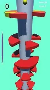 Helix Tower Ball 3D Screen Shot 2