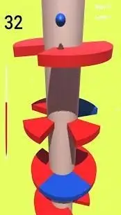 Helix Tower Ball 3D Screen Shot 1